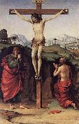 Francesco Francia, Crucifixion with Sts John and Jerome